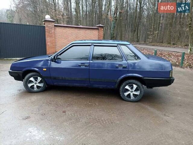 Синий ВАЗ 21099, объемом двигателя 1.5 л и пробегом 173 тыс. км за 1300 $, фото 13 на Automoto.ua