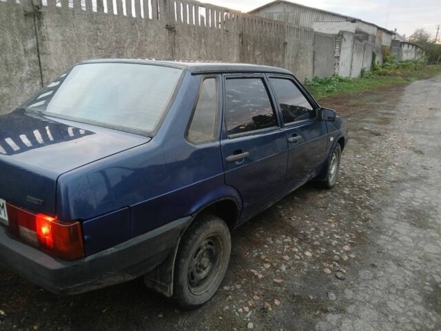 ВАЗ 21099 2003 в Пятихатках на Automoto.ua Синий ВАЗ 21099, объемом двигателя 1 л и пробегом 100 тыс. км за 764 $, фото 2 на Automoto.ua