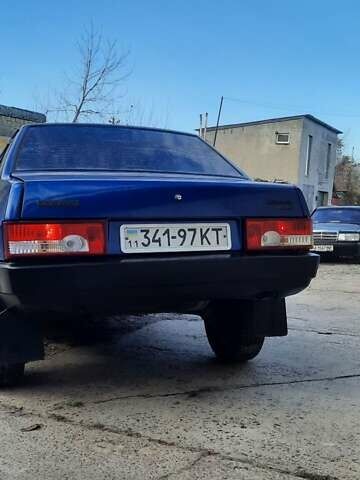 Синий ВАЗ 21099, объемом двигателя 1.5 л и пробегом 266 тыс. км за 1450 $, фото 3 на Automoto.ua