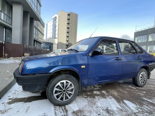 Синий ВАЗ 21099, объемом двигателя 1.5 л и пробегом 245 тыс. км за 1100 $, фото 3 на Automoto.ua