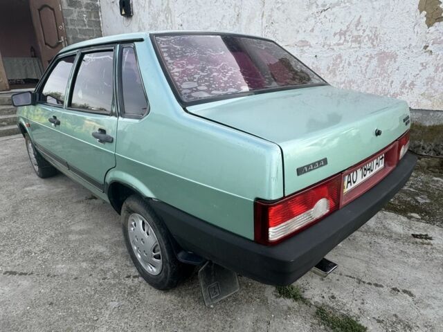 Синий ВАЗ 21099, объемом двигателя 1.5 л и пробегом 100 тыс. км за 750 $, фото 2 на Automoto.ua