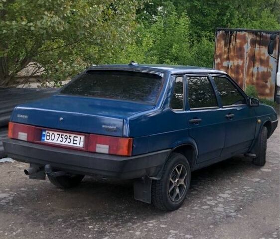 Синій ВАЗ 21099, об'ємом двигуна 1.5 л та пробігом 123 тис. км за 900 $, фото 1 на Automoto.ua