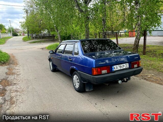 Синий ВАЗ 21099, объемом двигателя 1.5 л и пробегом 119 тыс. км за 1700 $, фото 2 на Automoto.ua
