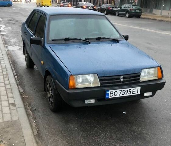 Синій ВАЗ 21099, об'ємом двигуна 1.5 л та пробігом 123 тис. км за 900 $, фото 2 на Automoto.ua