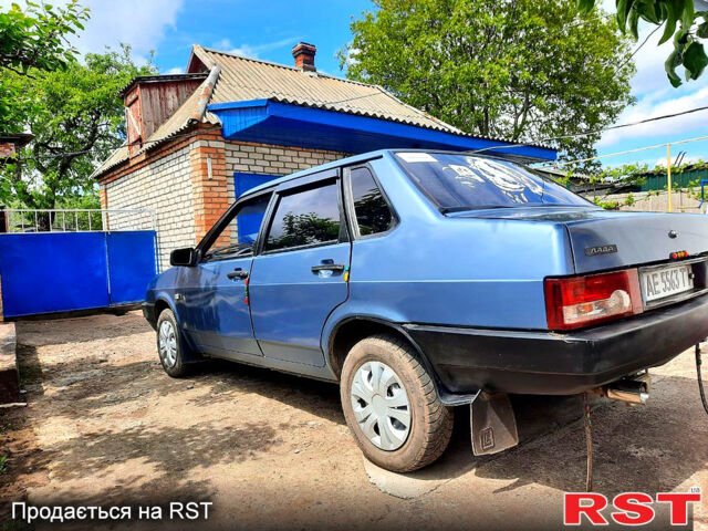 Синий ВАЗ 21099, объемом двигателя 1.5 л и пробегом 0 тыс. км за 1500 $, фото 2 на Automoto.ua