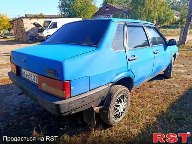 Синій ВАЗ 21099, об'ємом двигуна 1.5 л та пробігом 0 тис. км за 1000 $, фото 2 на Automoto.ua