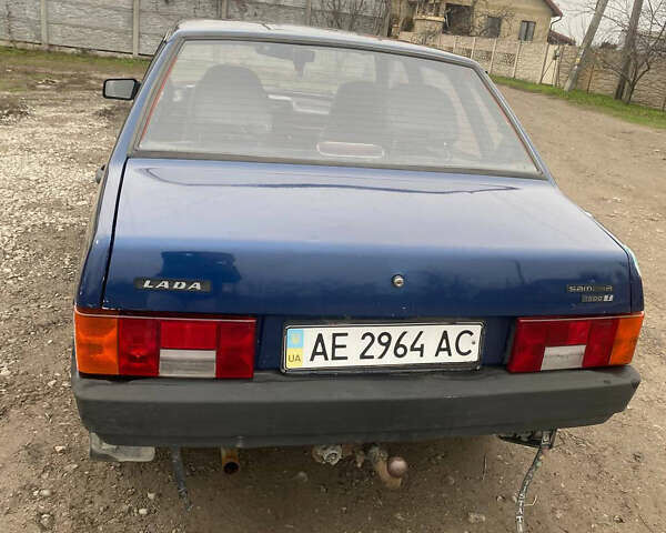 Синий ВАЗ 21099, объемом двигателя 1.5 л и пробегом 197 тыс. км за 1500 $, фото 4 на Automoto.ua