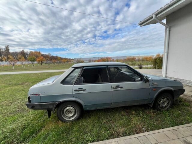 Синій ВАЗ 21099, об'ємом двигуна 1.5 л та пробігом 3 тис. км за 1000 $, фото 1 на Automoto.ua