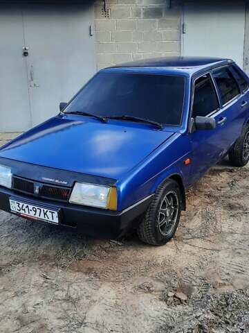 Синий ВАЗ 21099, объемом двигателя 1.5 л и пробегом 266 тыс. км за 1450 $, фото 86 на Automoto.ua