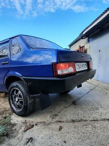 Синий ВАЗ 21099, объемом двигателя 1.5 л и пробегом 266 тыс. км за 1450 $, фото 77 на Automoto.ua
