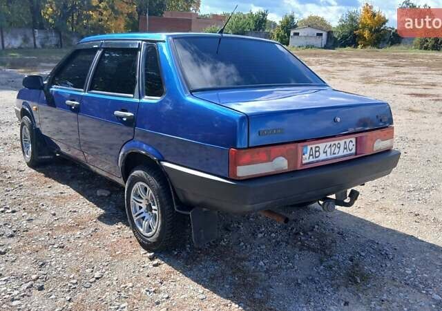 Синий ВАЗ 21099, объемом двигателя 1.5 л и пробегом 187 тыс. км за 1900 $, фото 6 на Automoto.ua