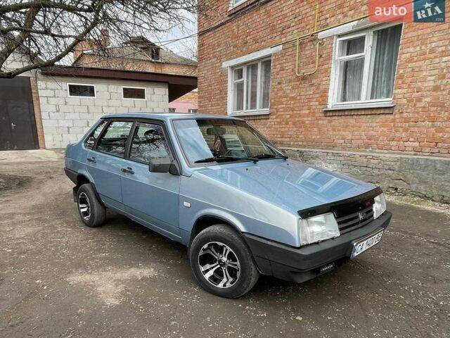 Синій ВАЗ 21099, об'ємом двигуна 1.5 л та пробігом 300 тис. км за 2100 $, фото 1 на Automoto.ua