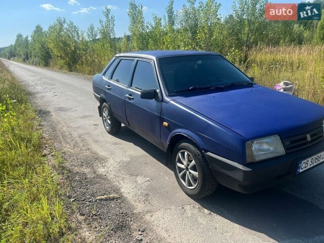 Синій ВАЗ 21099, об'ємом двигуна 1.5 л та пробігом 300 тис. км за 1700 $, фото 2 на Automoto.ua