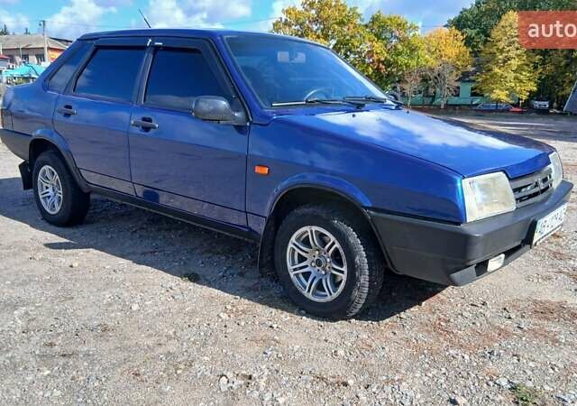 Синий ВАЗ 21099, объемом двигателя 1.5 л и пробегом 187 тыс. км за 1900 $, фото 8 на Automoto.ua