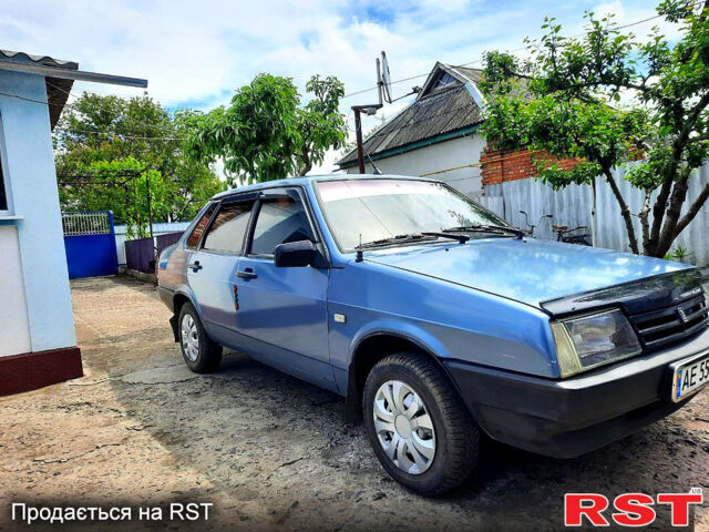 Синий ВАЗ 21099, объемом двигателя 1.5 л и пробегом 0 тыс. км за 1500 $, фото 1 на Automoto.ua