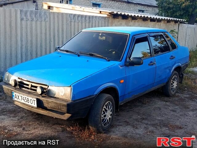Синій ВАЗ 21099, об'ємом двигуна 1.5 л та пробігом 0 тис. км за 1000 $, фото 1 на Automoto.ua