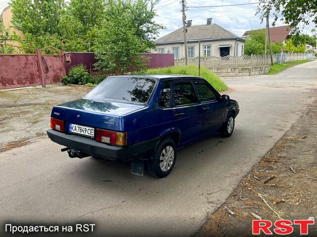 Синий ВАЗ 21099, объемом двигателя 1.5 л и пробегом 119 тыс. км за 1700 $, фото 4 на Automoto.ua