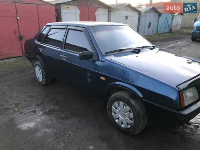 Синий ВАЗ 21099, объемом двигателя 0 л и пробегом 524 тыс. км за 900 $, фото 7 на Automoto.ua