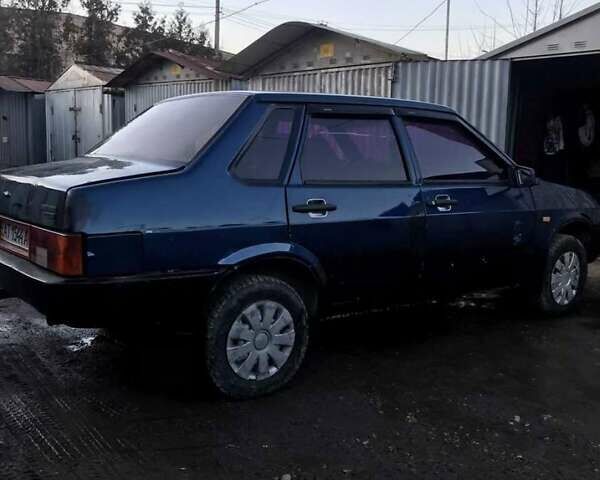 Синий ВАЗ 21099, объемом двигателя 0 л и пробегом 524 тыс. км за 900 $, фото 5 на Automoto.ua