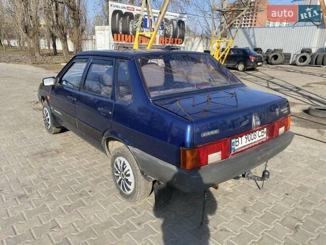 Синий ВАЗ 21099, объемом двигателя 1.5 л и пробегом 119 тыс. км за 2700 $, фото 7 на Automoto.ua