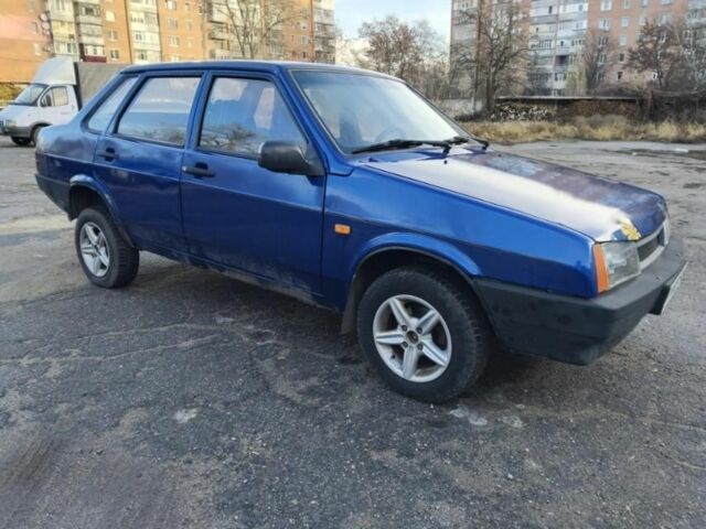 Синій ВАЗ 21099, об'ємом двигуна 1.5 л та пробігом 100 тис. км за 1700 $, фото 1 на Automoto.ua