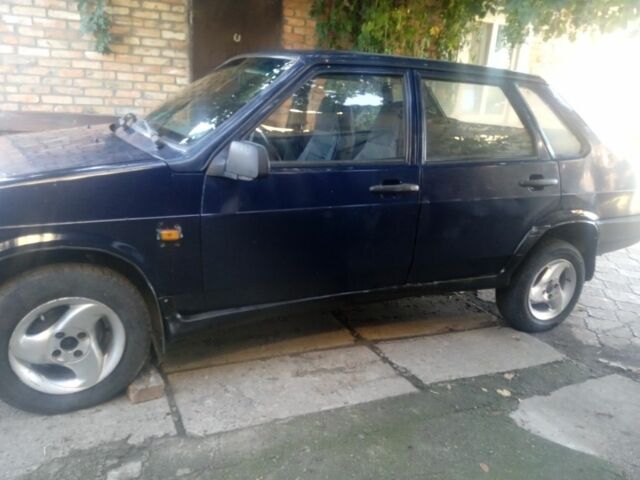 Синій ВАЗ 21099, об'ємом двигуна 1 л та пробігом 200 тис. км за 1189 $, фото 2 на Automoto.ua