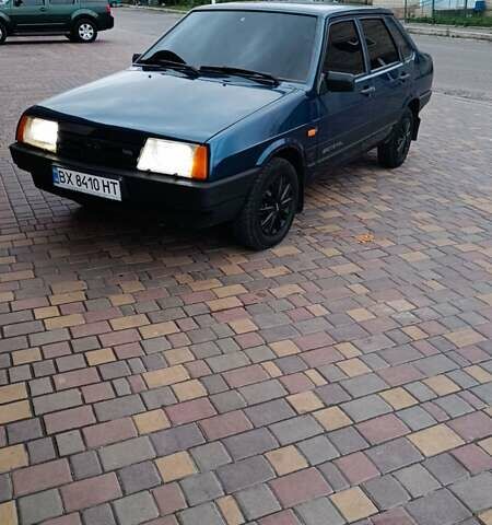 Синий ВАЗ 21099, объемом двигателя 1.5 л и пробегом 220 тыс. км за 2499 $, фото 3 на Automoto.ua