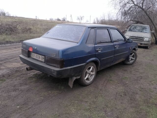 Синий ВАЗ 21099, объемом двигателя 1.5 л и пробегом 2 тыс. км за 1200 $, фото 2 на Automoto.ua