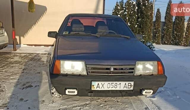 Синій ВАЗ 21099, об'ємом двигуна 1.5 л та пробігом 112 тис. км за 1999 $, фото 1 на Automoto.ua