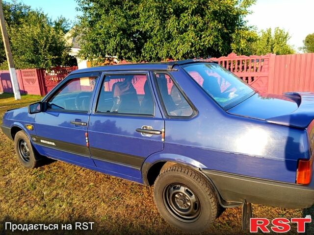 Синий ВАЗ 21099, объемом двигателя 1.5 л и пробегом 150 тыс. км за 1650 $, фото 1 на Automoto.ua