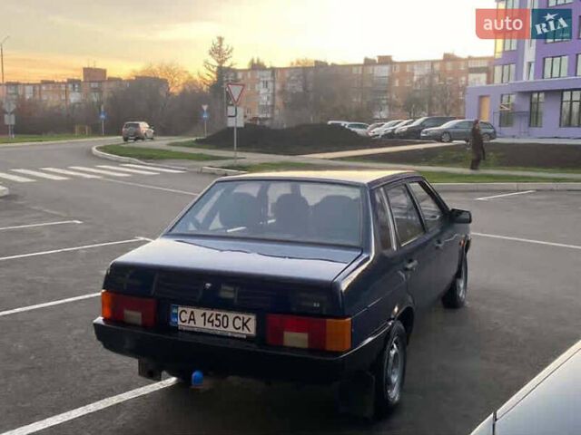 Синий ВАЗ 21099, объемом двигателя 1.5 л и пробегом 150 тыс. км за 1500 $, фото 3 на Automoto.ua