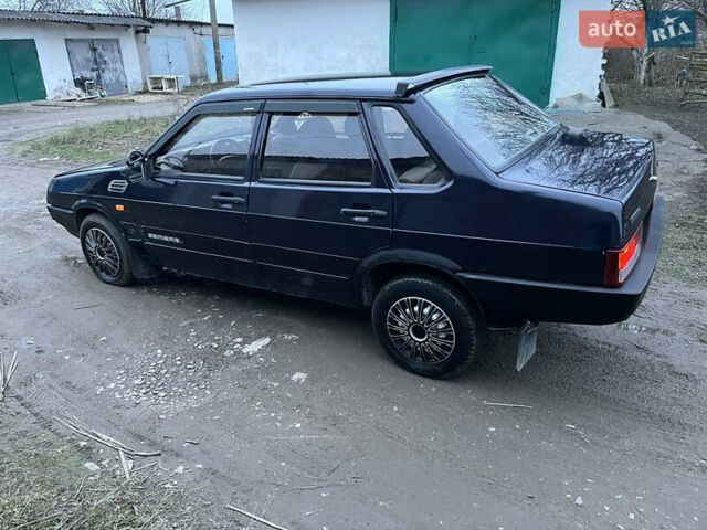 Синій ВАЗ 21099, об'ємом двигуна 1.5 л та пробігом 162 тис. км за 1350 $, фото 10 на Automoto.ua