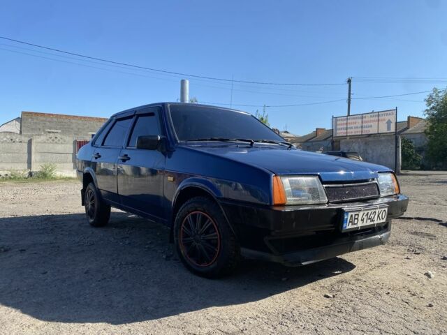 Синій ВАЗ 21099, об'ємом двигуна 1.5 л та пробігом 160 тис. км за 1400 $, фото 1 на Automoto.ua