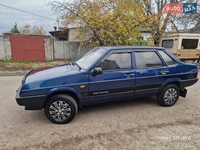 Синій ВАЗ 21099, об'ємом двигуна 1.5 л та пробігом 173 тис. км за 1590 $, фото 19 на Automoto.ua