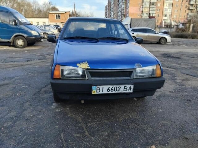 Синій ВАЗ 21099, об'ємом двигуна 1.5 л та пробігом 100 тис. км за 1700 $, фото 5 на Automoto.ua