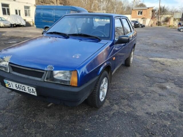 Синій ВАЗ 21099, об'ємом двигуна 1.5 л та пробігом 100 тис. км за 1700 $, фото 6 на Automoto.ua