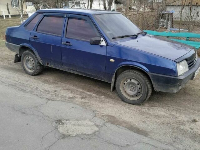Синій ВАЗ 21099, об'ємом двигуна 1.6 л та пробігом 202 тис. км за 1500 $, фото 1 на Automoto.ua