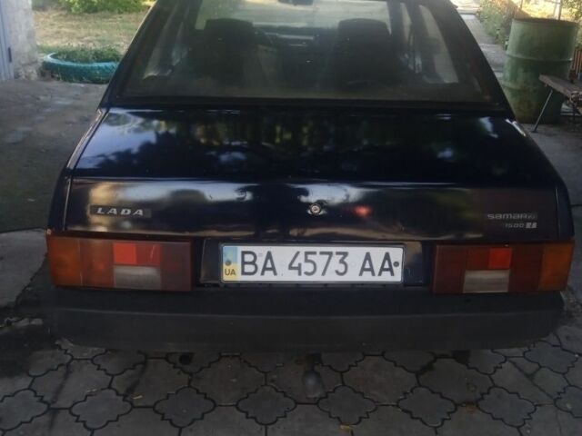 Синій ВАЗ 21099, об'ємом двигуна 1 л та пробігом 200 тис. км за 1189 $, фото 1 на Automoto.ua