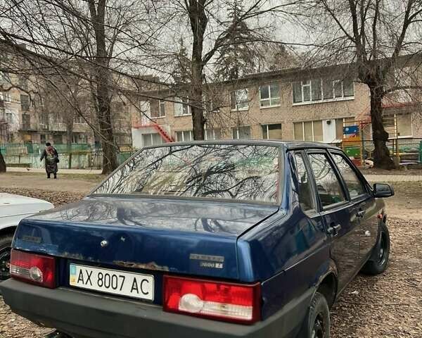 Синий ВАЗ 21099, объемом двигателя 1.5 л и пробегом 200 тыс. км за 953 $, фото 3 на Automoto.ua