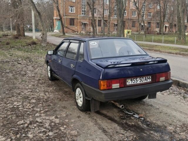 Синий ВАЗ 21099, объемом двигателя 0 л и пробегом 155 тыс. км за 800 $, фото 2 на Automoto.ua