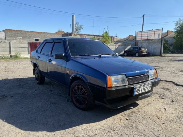 Синій ВАЗ 21099, об'ємом двигуна 1.5 л та пробігом 160 тис. км за 1400 $, фото 2 на Automoto.ua