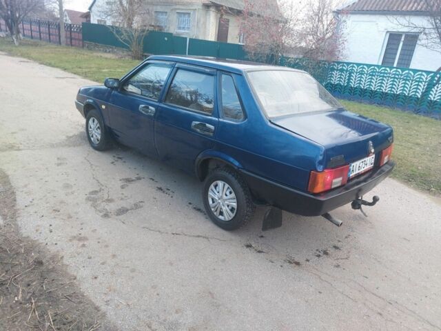 Синій ВАЗ 21099, об'ємом двигуна 1.5 л та пробігом 120 тис. км за 1500 $, фото 7 на Automoto.ua