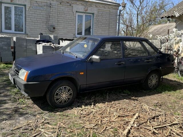 Синій ВАЗ 21099, об'ємом двигуна 1.5 л та пробігом 150 тис. км за 1600 $, фото 2 на Automoto.ua