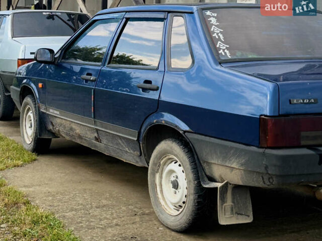 Синий ВАЗ 21099, объемом двигателя 1.5 л и пробегом 150 тыс. км за 1100 $, фото 4 на Automoto.ua