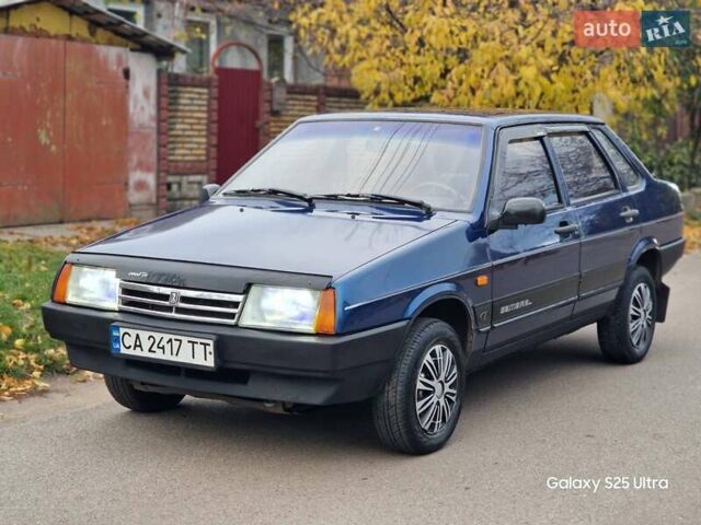 Синій ВАЗ 21099, об'ємом двигуна 1.5 л та пробігом 173 тис. км за 1590 $, фото 13 на Automoto.ua