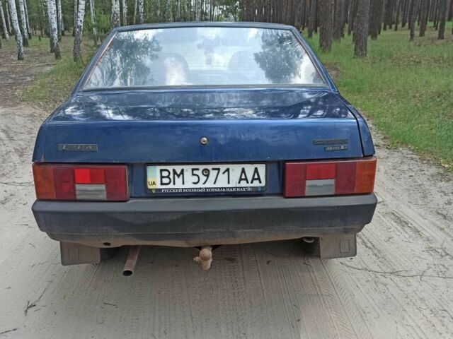 Синий ВАЗ 21099, объемом двигателя 1.5 л и пробегом 1 тыс. км за 950 $, фото 5 на Automoto.ua