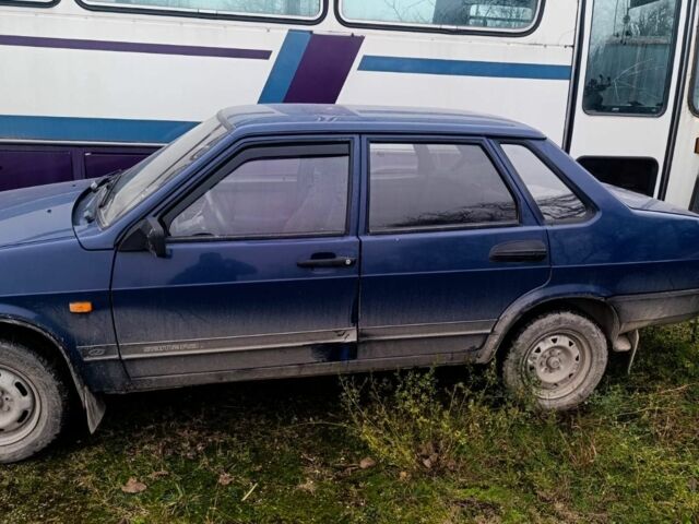 Синий ВАЗ 21099, объемом двигателя 1.5 л и пробегом 157 тыс. км за 1000 $, фото 2 на Automoto.ua
