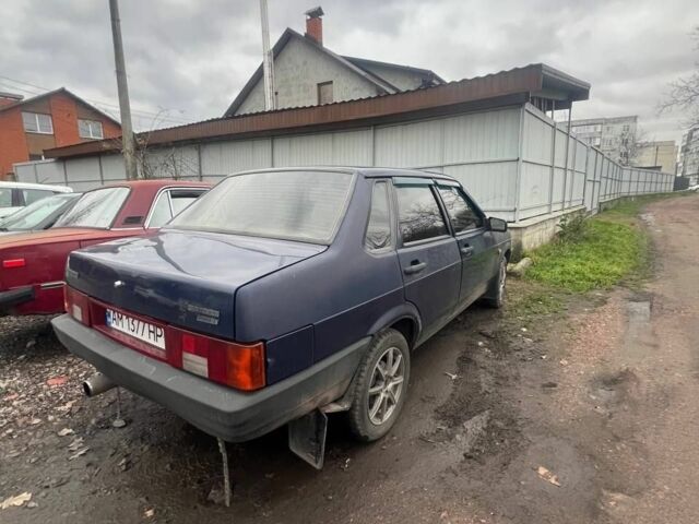 Синий ВАЗ 21099, объемом двигателя 1.5 л и пробегом 250 тыс. км за 1200 $, фото 5 на Automoto.ua