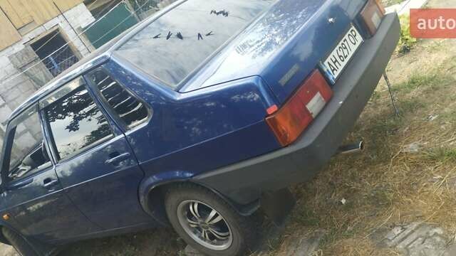 Синій ВАЗ 21099, об'ємом двигуна 1.5 л та пробігом 284 тис. км за 2100 $, фото 1 на Automoto.ua