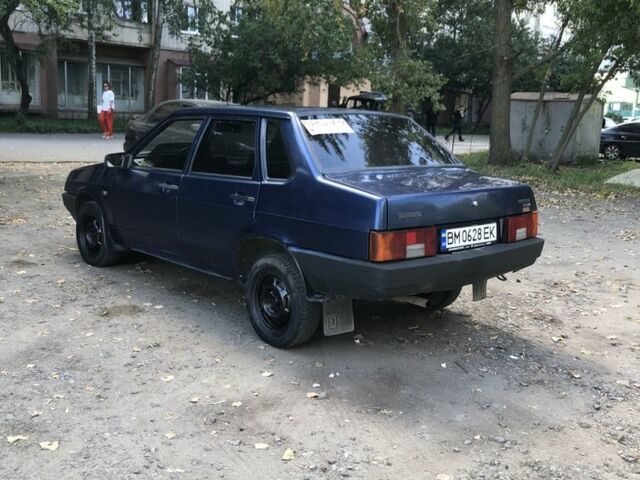 Синий ВАЗ 21099, объемом двигателя 1.5 л и пробегом 111 тыс. км за 900 $, фото 4 на Automoto.ua